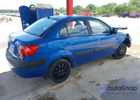 2008 Kia Rio Lx из США, поврежденный, VIN KNADE123986351463